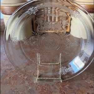 Fire King Philbe Pie Plate